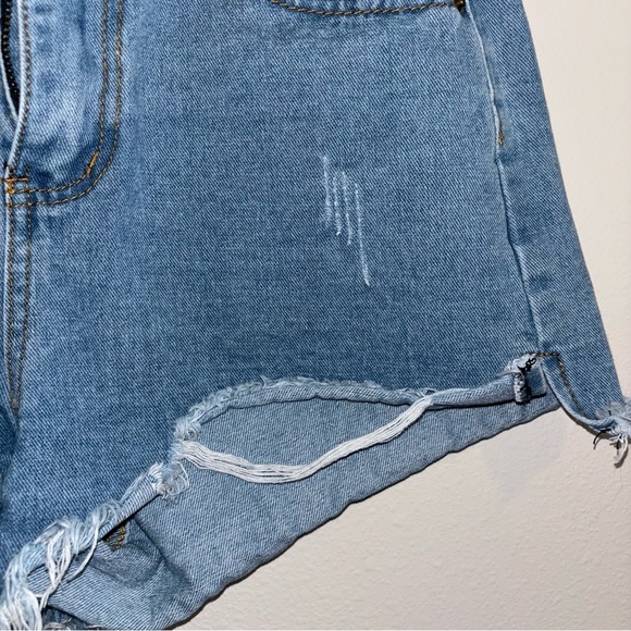 FALMER HERITAGE distressed Jean shorts Size S - Picture 3 of 6